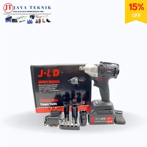 Gudang Jatek Impact wrench Cordless JLD 350 NM Mesin Impact Wrench Baterai 88 Volt