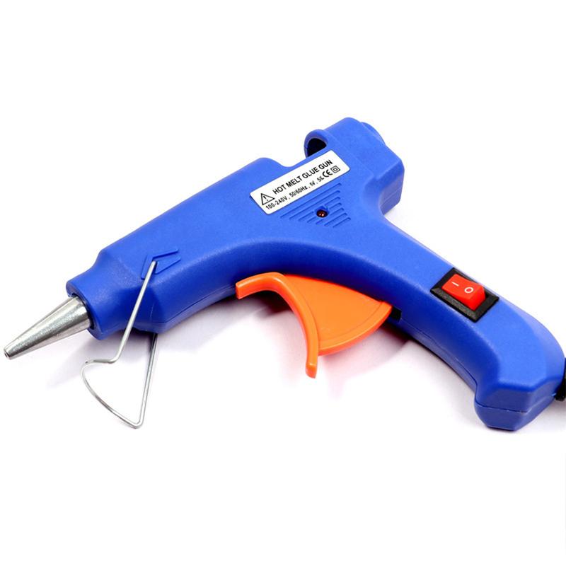 Hot Glue Guns Silicone Adhesive Melt Glue Stick Full Size Hot Glue Guns High Temp Heavy Duty Melt Glue Hardware Tool 1