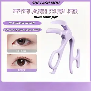 【She Lash Mou】Penjepit Bulu Mata /Eyelash Curler Lasting Curl Portable Makeup Tools G03