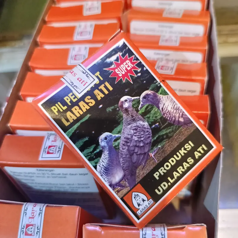 LARASATI PERKUTUT 1DUS ISI 20Pcs PIL LARASATI UNTUK PERKUTUT MANGGUNG GACOR 0