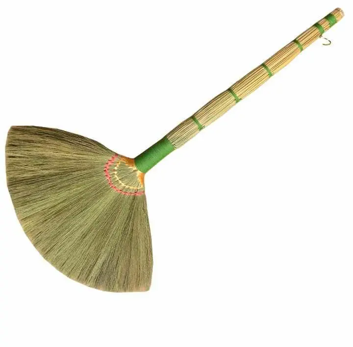 Sapu Lantai Rayung (Europe Series) Sapu Pembersih lantai Ijuk Rayung Gagang Terusan 4