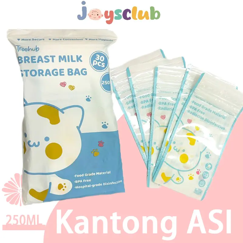 Kantong ASI Kantong Asi 250ml/30Pcs Kantung Asi Plastik Bpa Free Sekali Pakai Breastmilk Storage Bag Penyimpanan