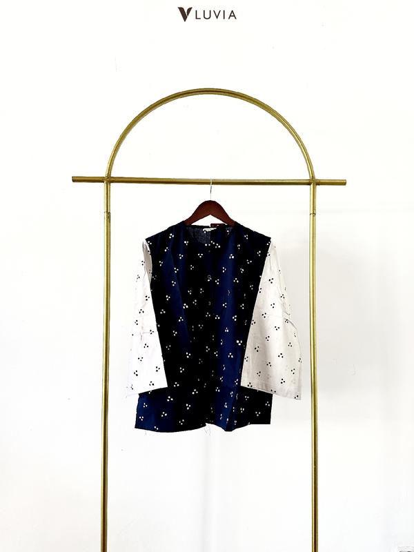 Yasmin Blous I Blouse Batik I Blouse Lengan Panjang Wanita I Baju Kerja 4
