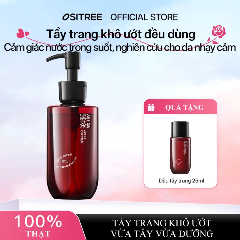 OSITREE Dầu Tẩy Trang Cảm Giác Nước Công Nghệ Tẩy Trang Thông Minh Hai Pha Tẩy Trang Sạch Sâu Phù Hợp Cho Mắt Và Môi Dùng Được Với Tay Khô Và Tay Ướt