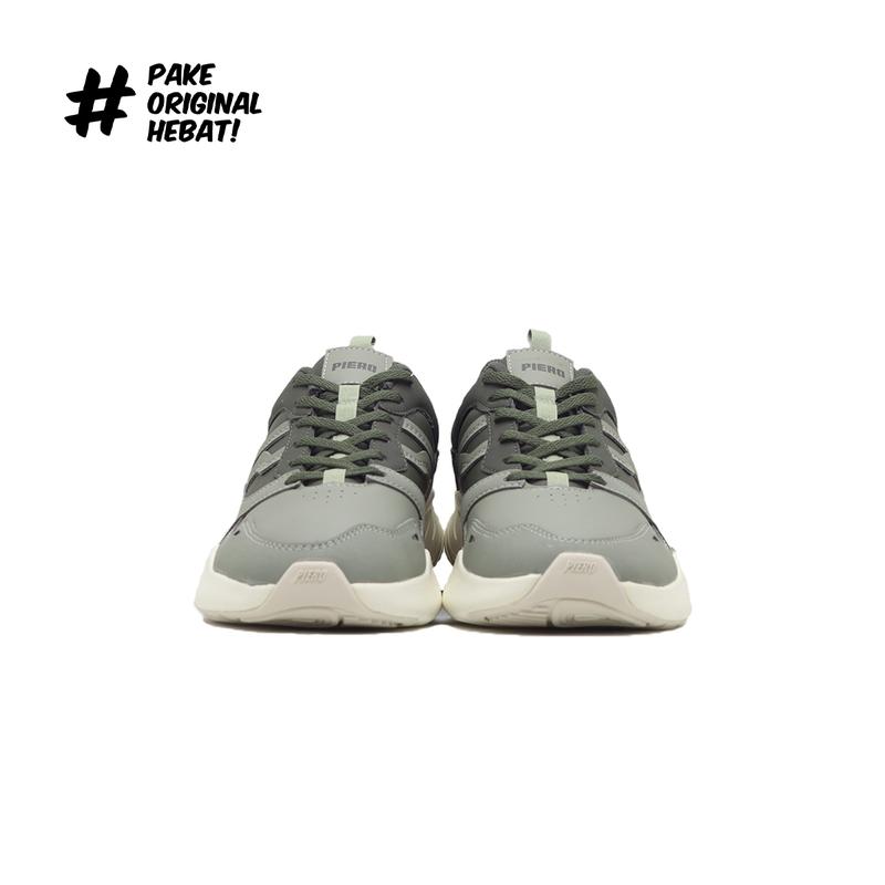 Piero Sepatu Sneakers Ergo ST - Night/Oak/Off White 3