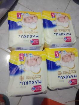 Product Review of [2 BALL] Makuku Dry Care SAP Diapers Tape/Pants NB-S38/M30/L28/XL24/XXL22| Popok Bayi Tipis Cepat Kering Pampers Anti Gumpal Tipe Perekat dan Celana Anti Ruam from u**3 2