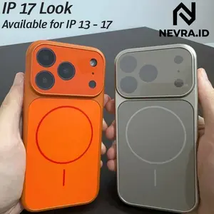 NEVRA Iphone 17 Look MagSafe Case - Casing Tampilan iPhone 17 IPHONE 11 12 13 14 15 16 17 AIR PRO MAX