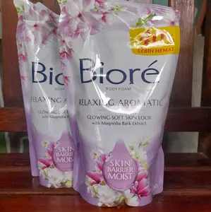 Biore sabun mandi cair kemasan 800ml relxing aromtic awet murab dan sangat wangi