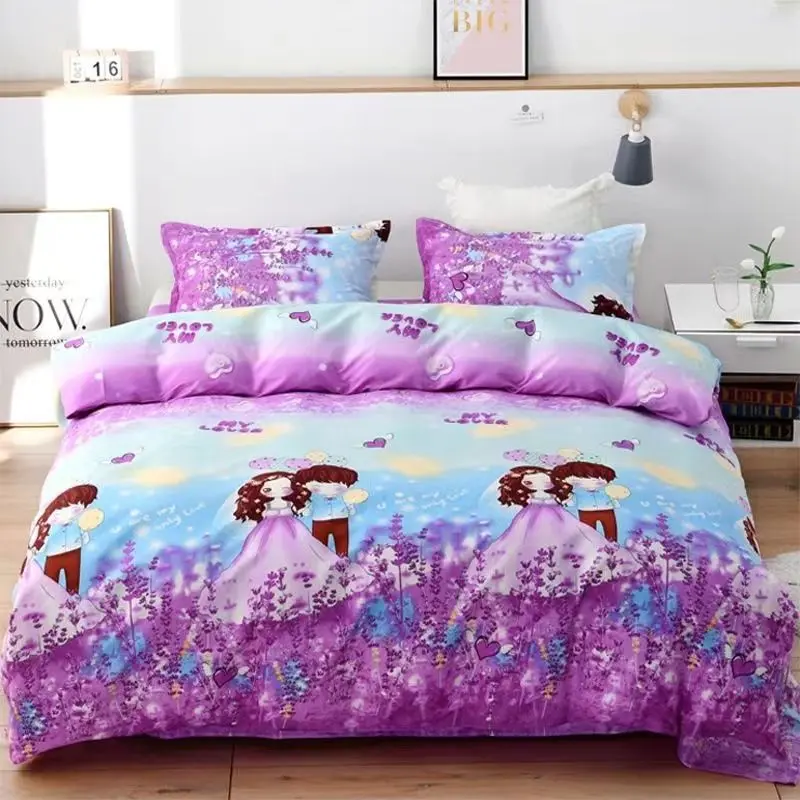 Vỏ Chăn Một Mảnh, Chất Liệu Thân Thiện Với Làn Da 100%, Vỏ Chăn Chải, Vỏ Chăn Đôi, Vỏ Chăn Ký Túc Xá Sinh Viên Đơn, Bộ Đồ Giường 6