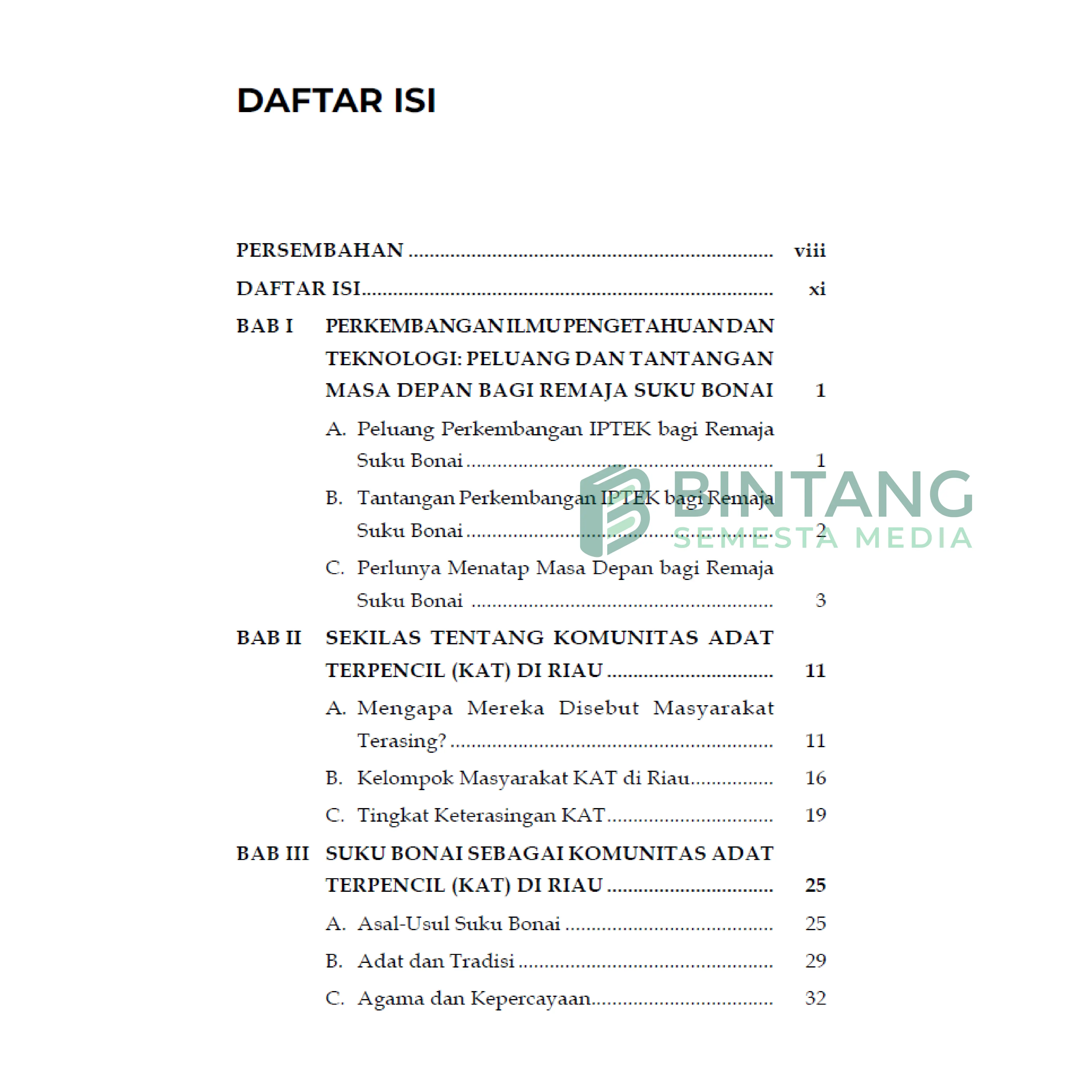 Remaja Komunitas Adat Terpencil (KAT) Suku Bonai Menatap Masa Depan - Drs. Tohirin, M.Pd., Ph.D.