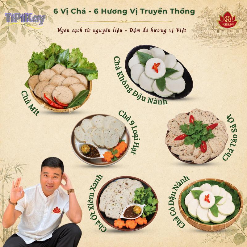 Chả Chay Các Loại - Chay Mặn Đều Dùng Được - TiPiKay Shop