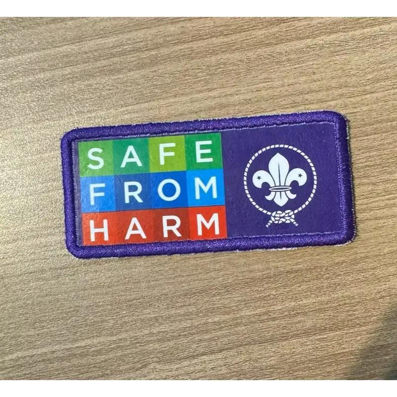 Tiska Badge Safe From Harm
