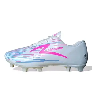 Sepatu Sepak Bola Anak Remaja reborn Putih Pink