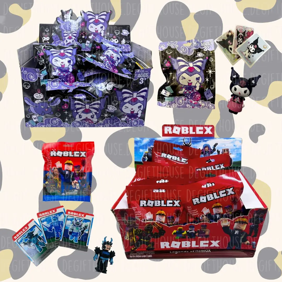 Mainan Budak Lelaki Mainan Budak Perempuan Roblox Block Toys Figurine Toy Blind Pack Random Roblox Boys Kids Blind Pack Kurommi Mainan Pack Girl Cartoon Plastik Children Figure Pvc