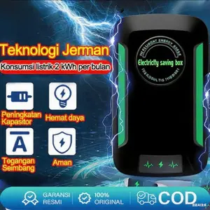 (cod) New black customized power saver, plug and play in all scenarios Powerful power saving and more convenient