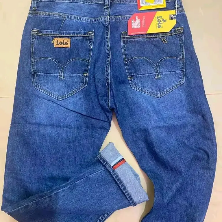 TERBARU CELANA LOIS PREMIUM, HANYA 2 WARNA ORIGINAL Jeans Denim Biru Nyaman Pria Panjang Cowok Standar Keren