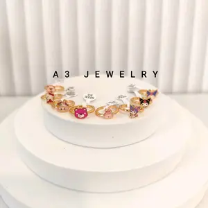 Cincin Anak Karakter tidak bikin gatal Kids Rings