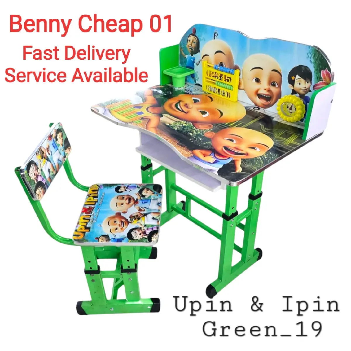 Meja Belajar Kanak | Study Table Cartoon | Meja  Belajar Budak Kartun | Study Table For  Kids | Study Table | Chair Furniture
