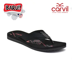 Carvil Sandal Pria Puicher - M - Sponge Man Flat