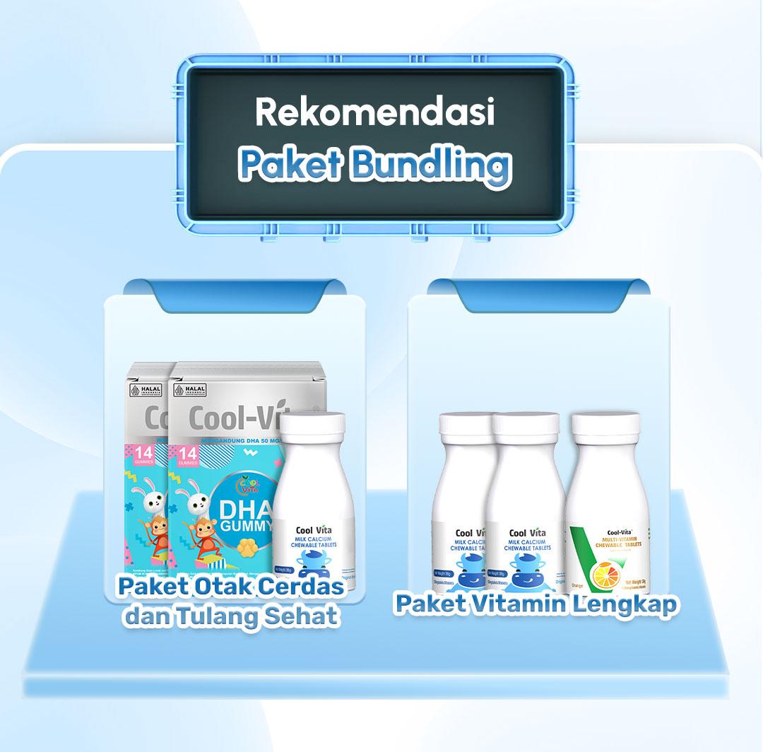 [MCN - 1CAL] Cool-Vita 1 Botol Calcium Chewable 30 Tablet Kunyah Vitamin Tinggi Rasa Susu Bantu Tinggi dan Dukung Pertumbuhan Tulang Secara Optimal untuk Anak dan Dewasa | BPOM & HALAL