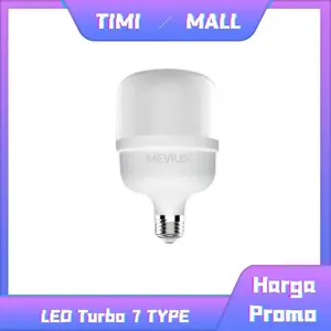 ❤️TIMIMALL❤️ Lampu LED Bulb Turbo 5W 10W 15W 20W 25W 35W  45W Super Terang Putih