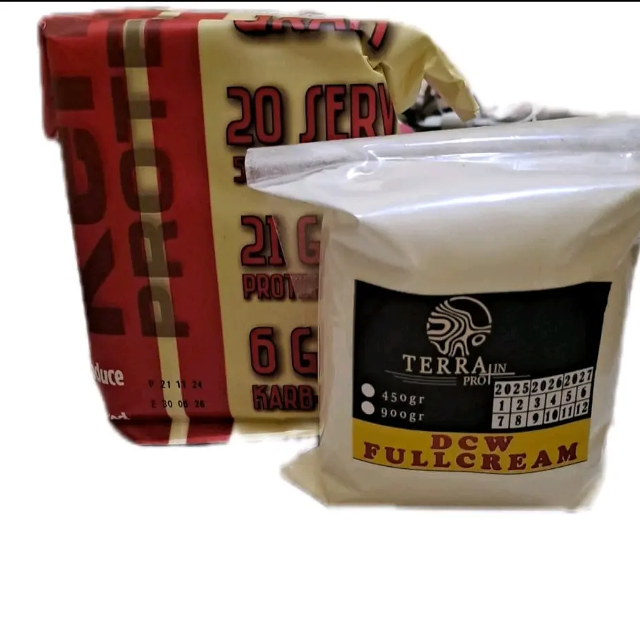 Paket Combo Hemat Whey Kent Protein Bubuk Kedelai dan Susu Bubuk Terra Fullcream 450 gr