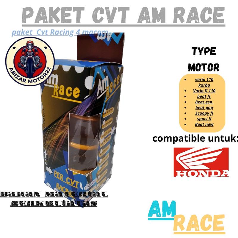 PAKET PER CVT RACING KIRIAN UPGRADE KAMPAS GANDA OTOMATIS VARIO 110 KARBU VARIO TECHNO BEAT FI ESP POP STEERT SCOOPY FI SCAAPY FI ROLER ROLLER RULER RULLER RACING 9 GRAM KIRIAN PAKETAN 1500 RPM Motor Motorcycle Motor Motorcycle 6