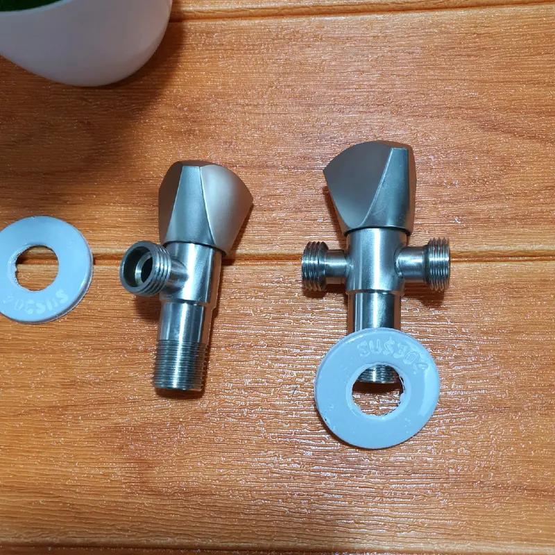 STOP KRAN STAINLESS SUS 304 ANTI KARAT SINGLE DOUBLE 4