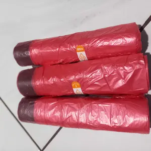 Plastik Sampah Gulung TALI isi 15 45x50cm Kantong Sampah TALI isi 15 kantong sampah roll jumbo