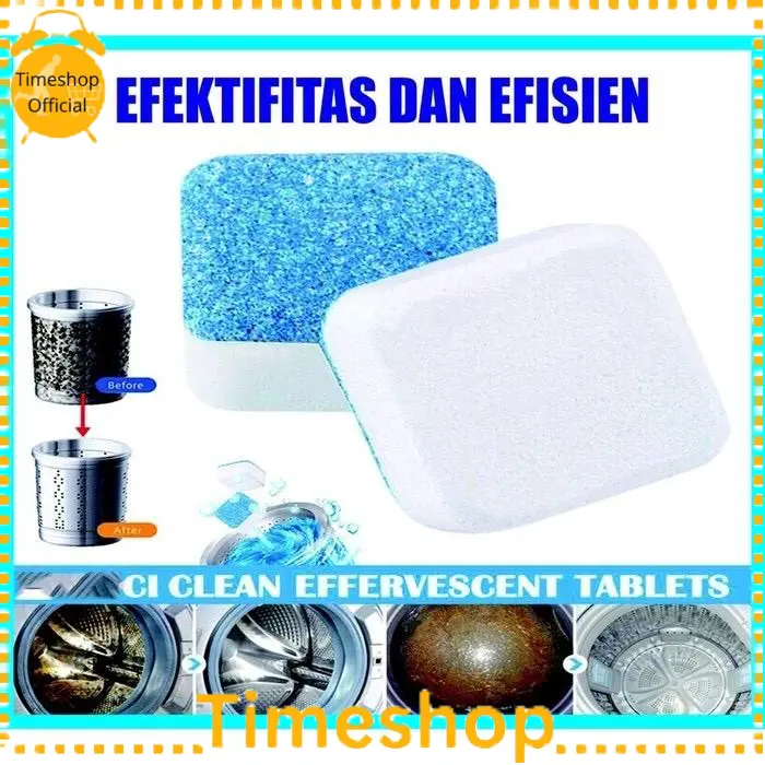 TS Tablet Pembersih Mesin Cuci / Deep Cleaning Washing / Penghilang Bau