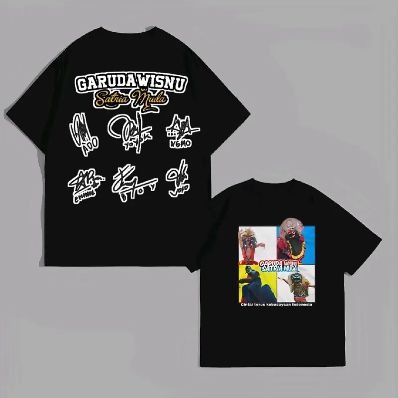Kaos Anak GWSM Ritual Berdarah Bahan Katun 24s - Pilihan Fashion Anak yang Stylish dan Nyaman 5