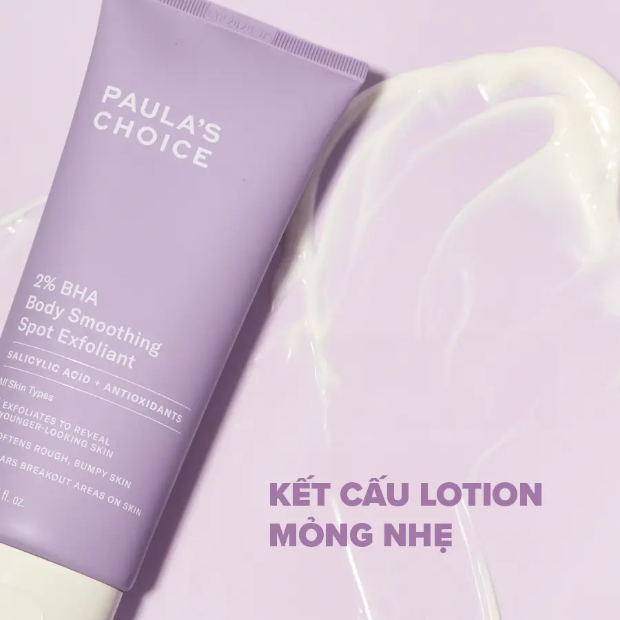 Kem dưỡng thể hỗ trợ giảm mụn và làm mịn da Paula's Choice 2% BHA Body Smoothing Spot Exfoliant 210ml mã 5701 | BigBuy360 - bigbuy360.vn