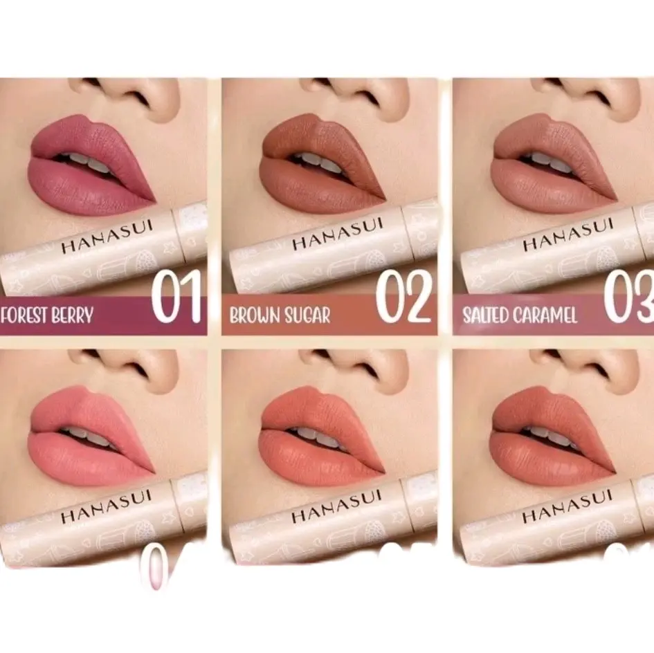 Hanatsui boba edition mattedorable Lipstick