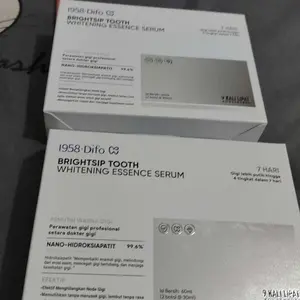【Diskon 50% – BPOM】1958 Difo Enamel Regeneration Whitening Essence  Memperbaiki gigi & mencegah gigi berlubang/ Menghilangkan noda/Mengandung fluoride/Mengurangi sensitivitas gigi/Menjaga kesehatan gusi/ Menyegarkan napas