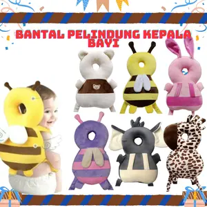 Bantal Pelindung Kepala Bayi Belajar Duduk Merangkak dan Berjalan Anak Bayi laki laki dan perempuan Perlengkapan Child