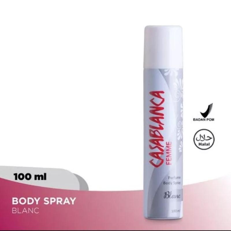 CASABLANCA Parfume Body Spray kaleng 100ml 4
