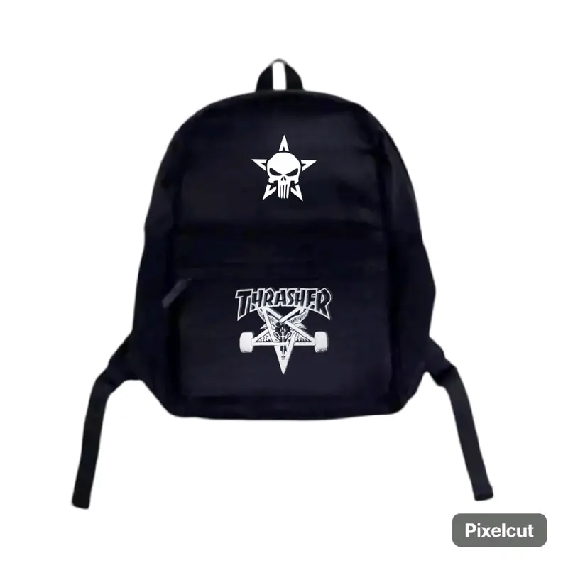 Tas ransel sekolah kekinian terbaru Tas ransel gendong Tas termurah Tas Ransel Banyak motif Wanita Pria Backkkpack Cowok Cewek Kanvas 3