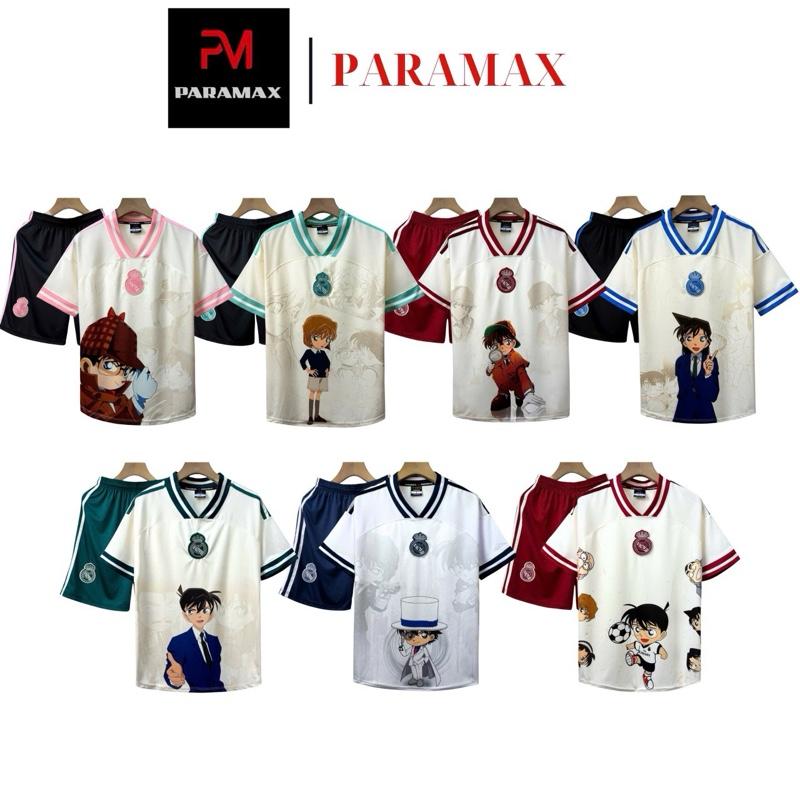 Bộ quần áo bóng đá, đồ đá banh REALCONAN  logo THÊU vải thun lạnh cao cấp LOẠI I Top Sport