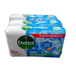 Dettol Cool Soap Bar 60gr Kemasan Ekonomis Isi 3 Lembaran Dingin untuk Kebersihan Anda