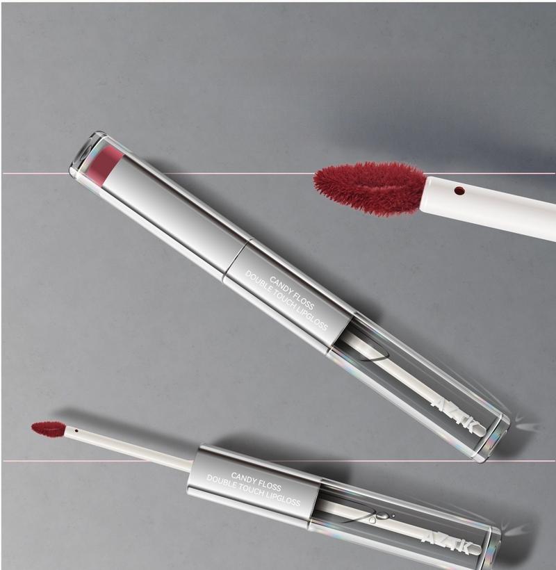 Product Introduction of Son Kem Hai Đầu AZTK, Gương, Dưỡng Ẩm, Nhung, Bùn Môi, Son Môi, Dán Đậu Quế, Son Bóng Học Sinh, Dành Cho Nam Và Nữ Trang Điểm Mỹ Phẩm Cosmetic Women 2