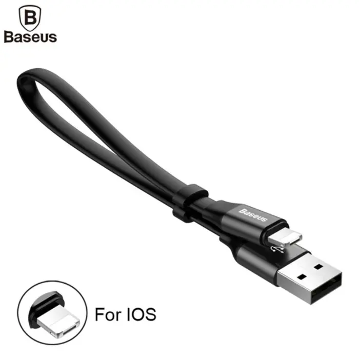 Baseus Nimble Powerbank Cable USB A To Lightning 2A 23 Cm - CALMBJ