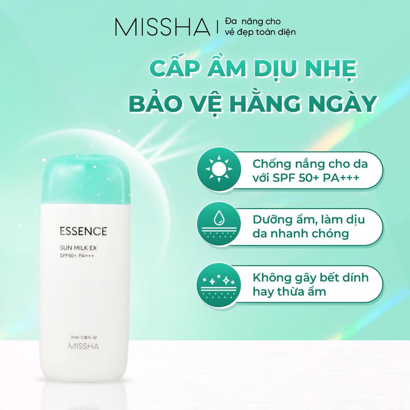 Sữa Chống Nắng Missha All-Around Safe Block SPF50+ PA+++ 70ml Bảo Vệ Da Toàn…