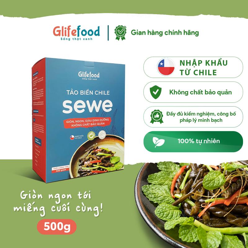 Tảo Xoắn Chile Glifefood | 100-500g | Nguyên liệu nấu ăn | Nhập khẩu Chính Nghạch