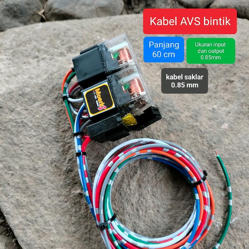 RELAYSET 2 MODE + RELAY. untuk lampu jauh dan dekat atau putih dan kuning seperti D2 Laser 1