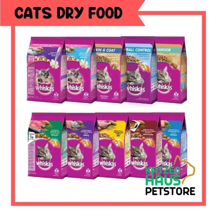 WHISKAS Makanan Kucing Kering Dryfood (Kibbles) - 500GR