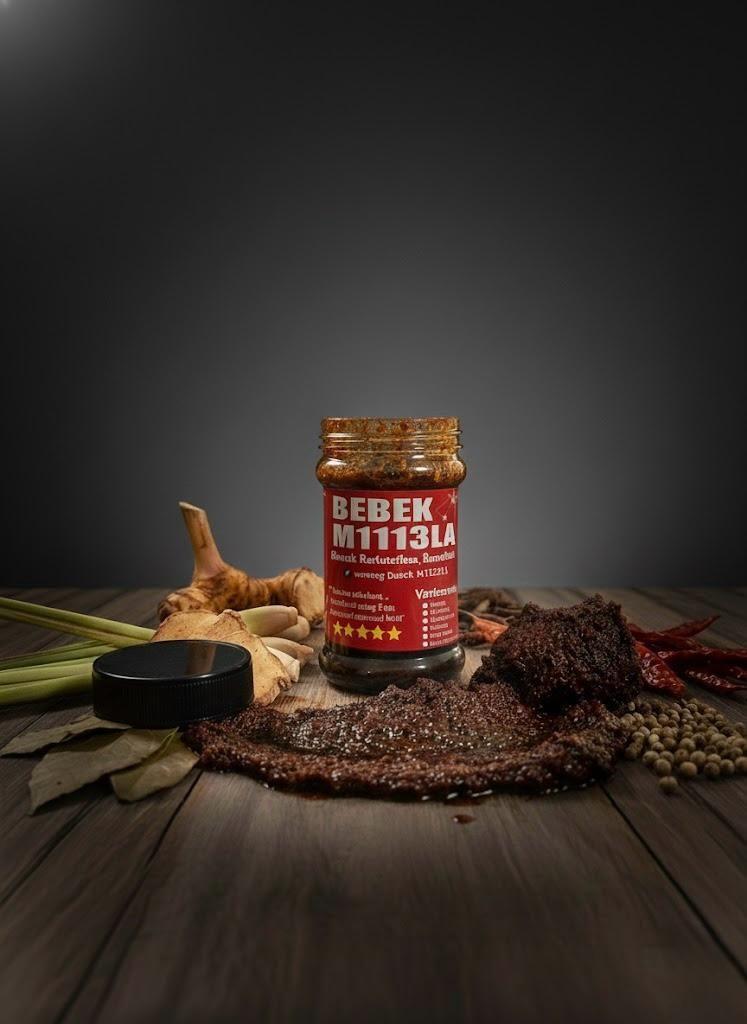 bumbu hitam bebek mila by helwa cholik