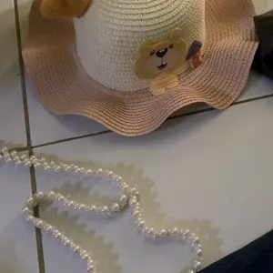 Topi Anak Karakter Telinga Hewan Lucu Topi Jerami Anak Perempuan Lucu