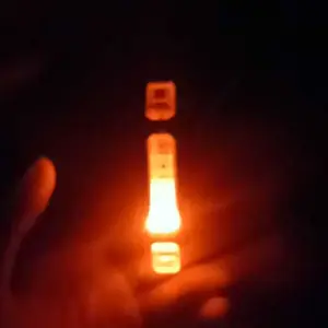 Lampu Belakang Sepeda LED USB Rechargeable Anti Air  Outdoor