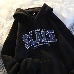 Slake The Worth Now Sweater Hoodie Unisex Hodie / Hoodie / Sweatshirt / Outerwear Slake Pria Wanita Hoodie Tebal Hoodie Kece