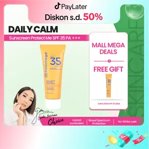 [BUY 1 GET FREE GIFT] Madame Gie Sunscreen SPF 35 PA+++ | Sunscreen Ringan Anti Minyak | Sunscreen untuk Kulit Sensitif & Berjerawat